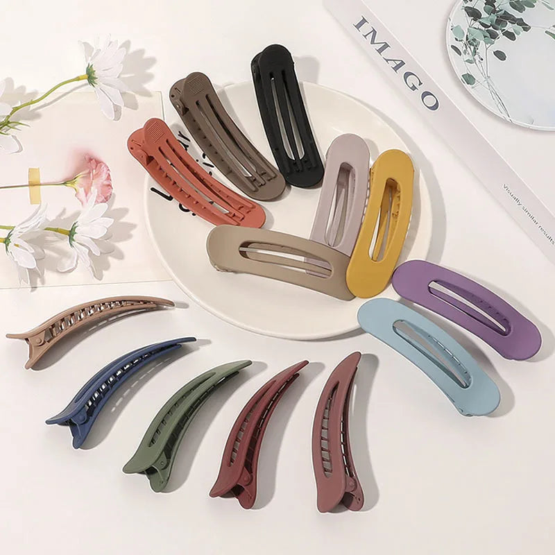 Matte 11cm Hair Claw Clip