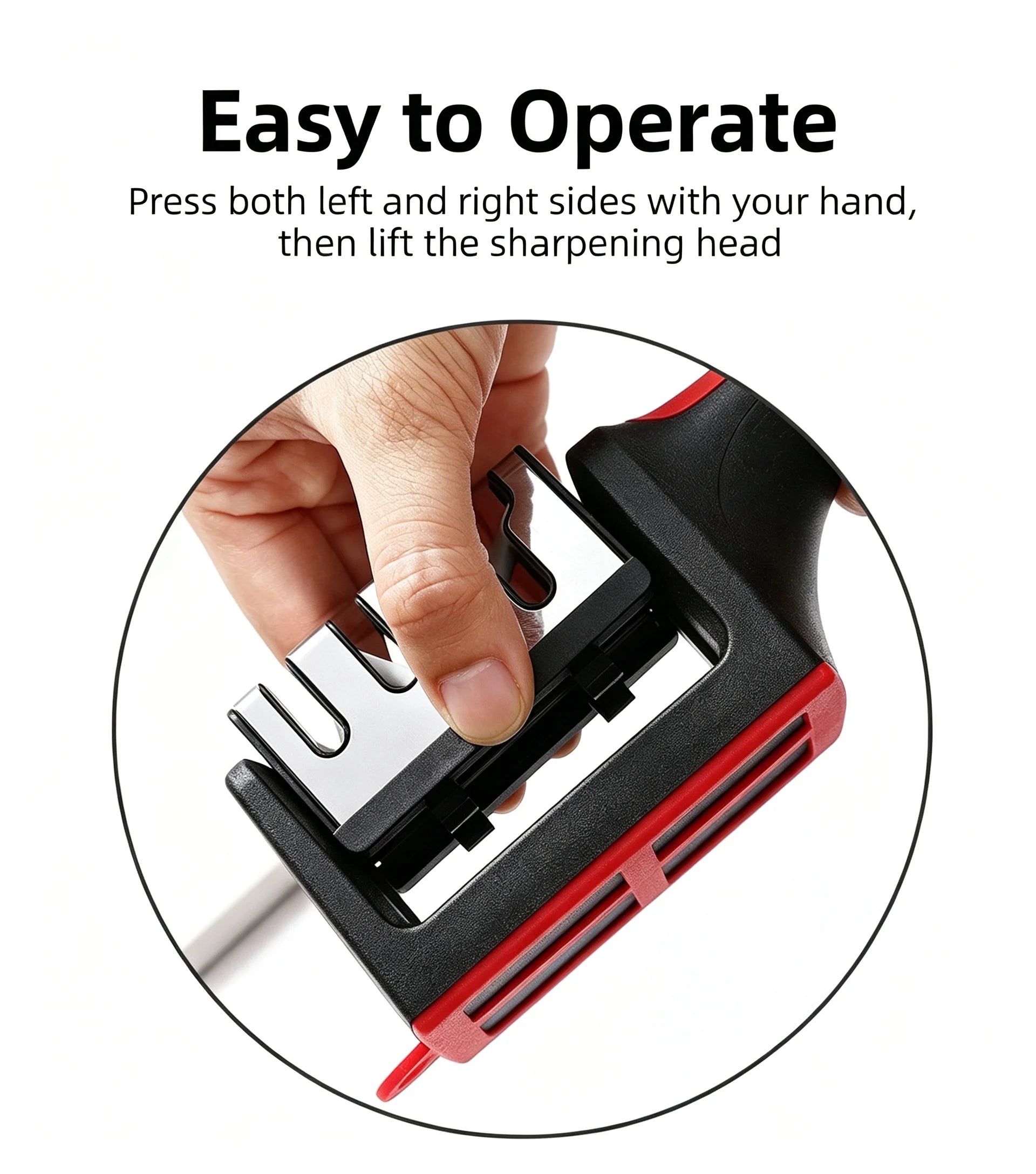 3-Stage Kitchen Knife Sharpener