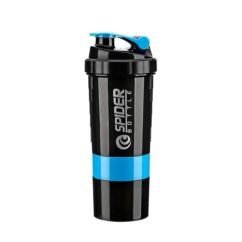 500ml Protein Shaker Bottle with Storage Compartment