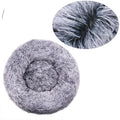 Large Round Plush Pet Bed – 80 & 90 cm