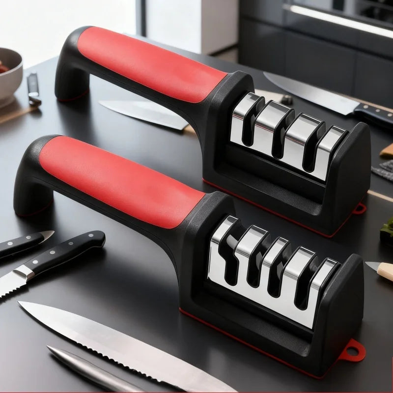3-Stage Kitchen Knife Sharpener