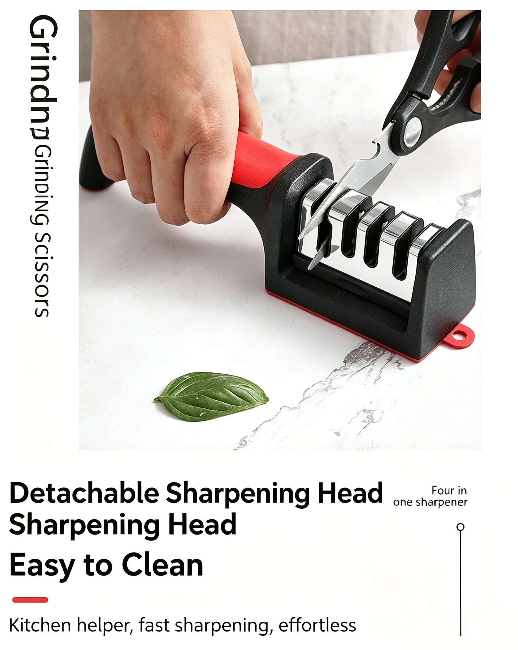 3-Stage Kitchen Knife Sharpener